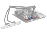 Conector B+M De La Tecla Delock M.2> 2 X Usb 3.0 Post Enchufes, Convertidor 62843