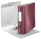 Leitz Archivador Anchura Del Lomo 8.2 Cm Din A4 Plástico Granat Rojo