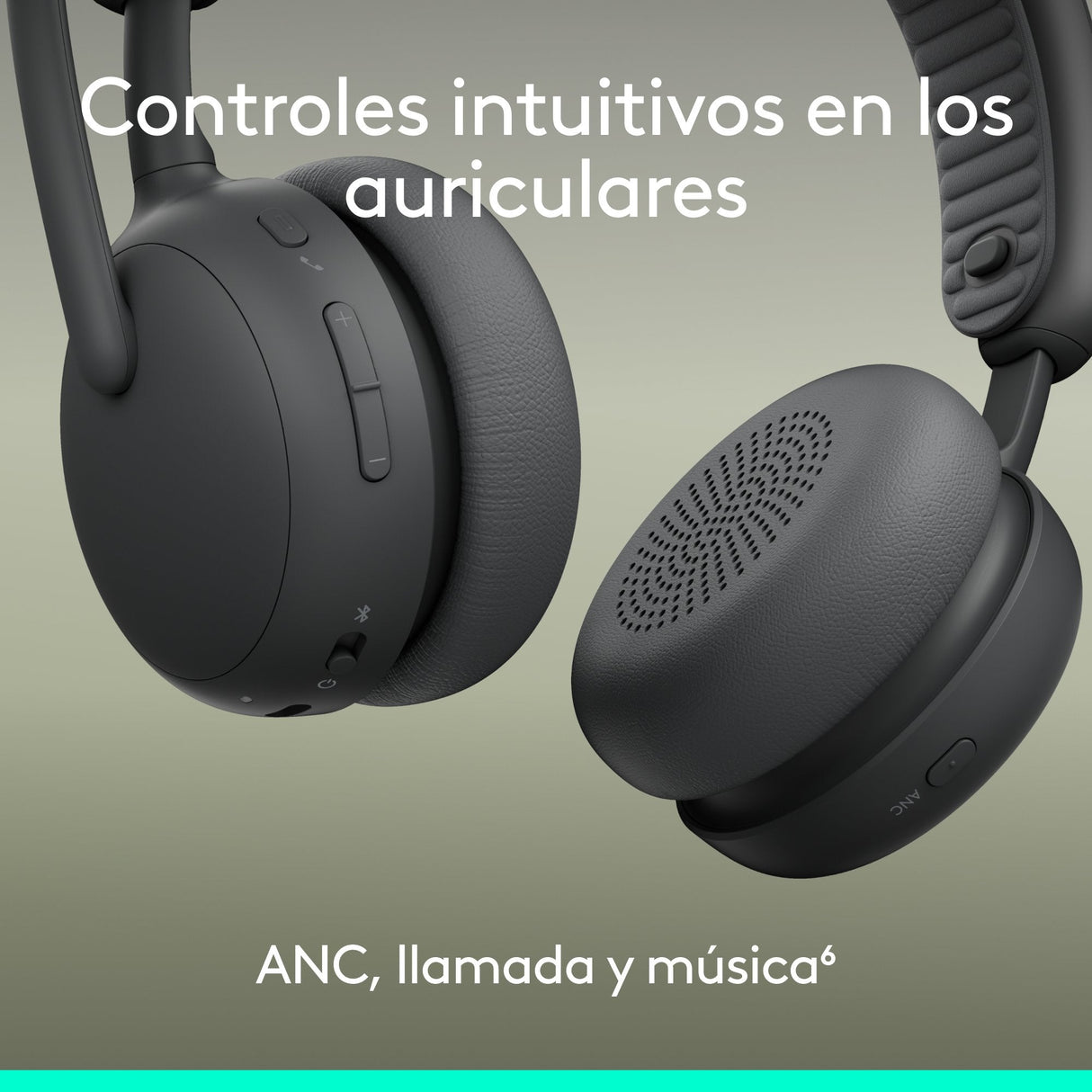 Logitech Zone Wireless 2 Es Headset, Grafit