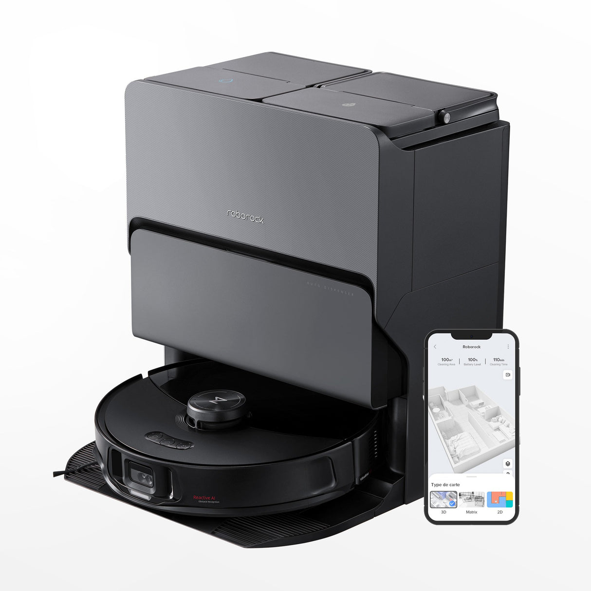 EAN 6970995788464 - Roborock S8 MaxV Ultra 0,27 L Negro imagen 1