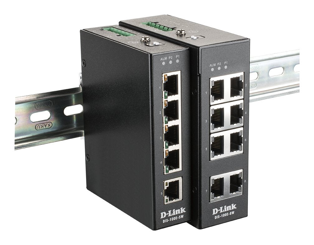 Switch D-Link Dis-100e-5w 5 Puertos Rj-45 10 100
