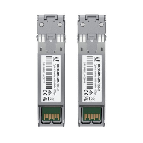 EAN 0810010076908 - Ubiquiti UACC-OM-MM-10G-D-2 red modulo transceptor Fibra óptica 10000 Mbit/s 850 nm imagen 1