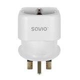 EAN 5901986049098 - Savio AP-04 adaptador e inversor de corriente Universal 3250 W Blanco imagen 1