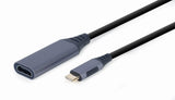 EAN 8716309121354 - Cablexpert A-USB3C-HDMI-01 adaptador de cable de vídeo 0,15 m USB Tipo C Gris imagen 2