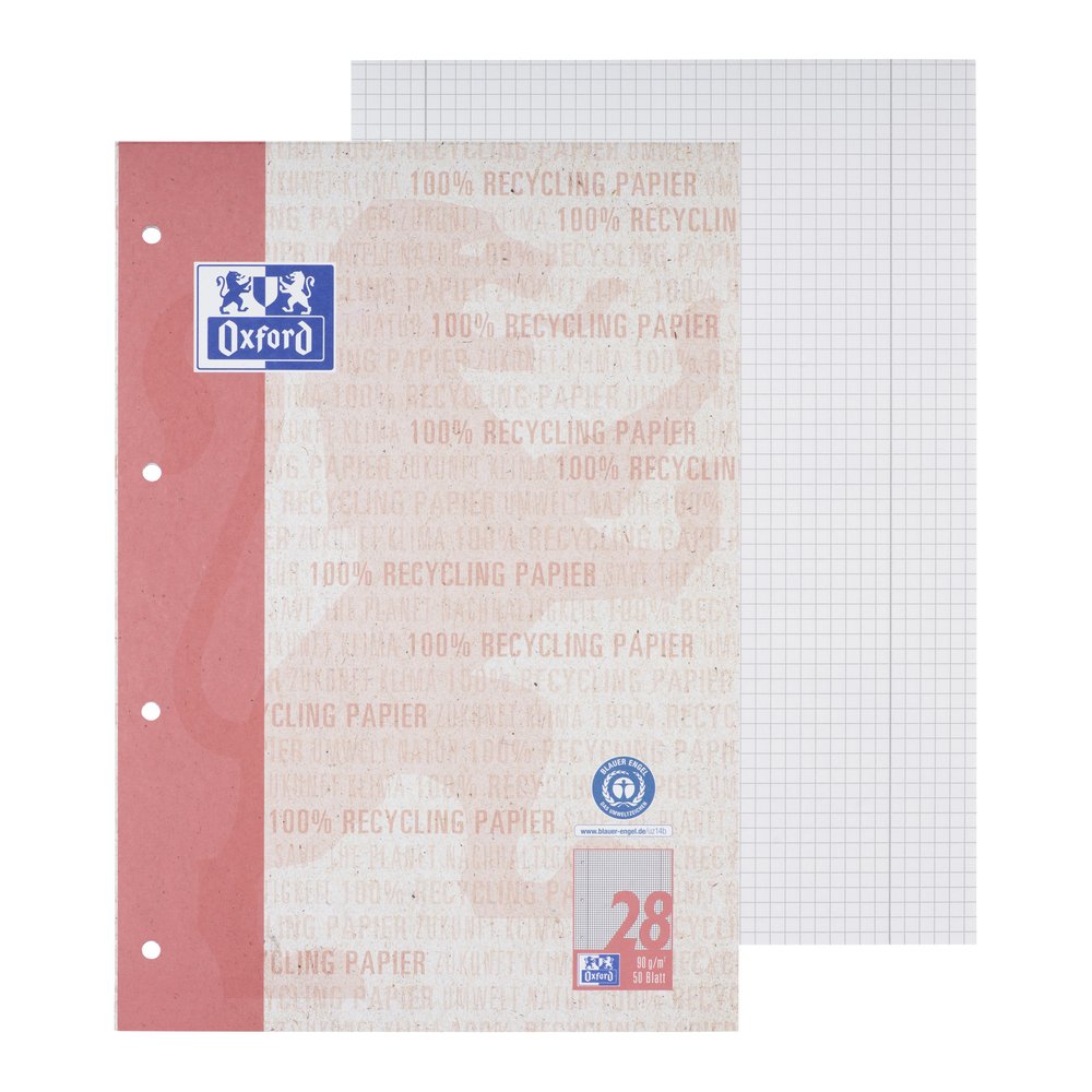 Oxford Bloc De Cartas Din A4 Cuadriculado - Material De Oficina - A4