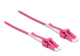Delock Cable De Fibra Óptica Lc  Lc Multimodo Om4 Uniboot 3 M