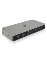EAN 4250078173632 - ICY BOX IB-DK2880-C41 Alámbrico USB4 Antracita, Negro imagen 1