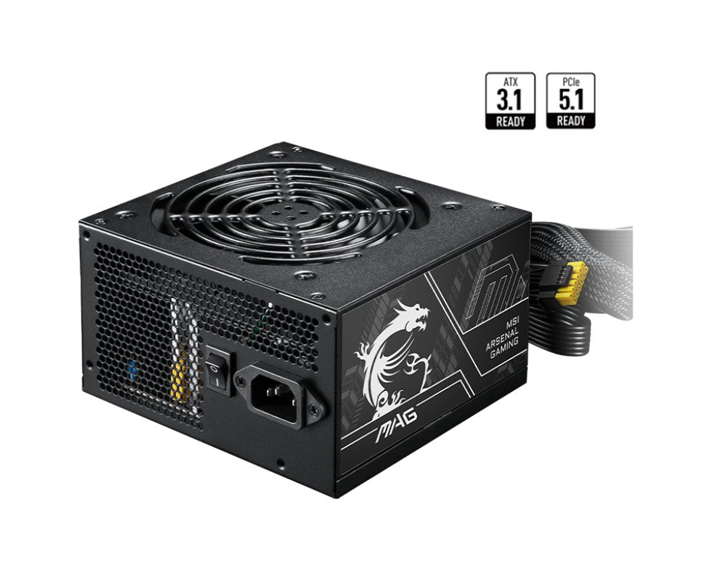 EAN 4711377364256 - MSI MAG A750BN PCIE5 II unidad de fuente de alimentación 750 W 24-pin ATX ATX Negro imagen 1