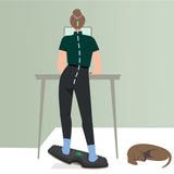 Leitz Ergo Active Balance Board Gris 540x65x310