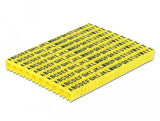 Delock 18303 Clips Marcadores De Cables A-Z Amarillos, 260 Unidades