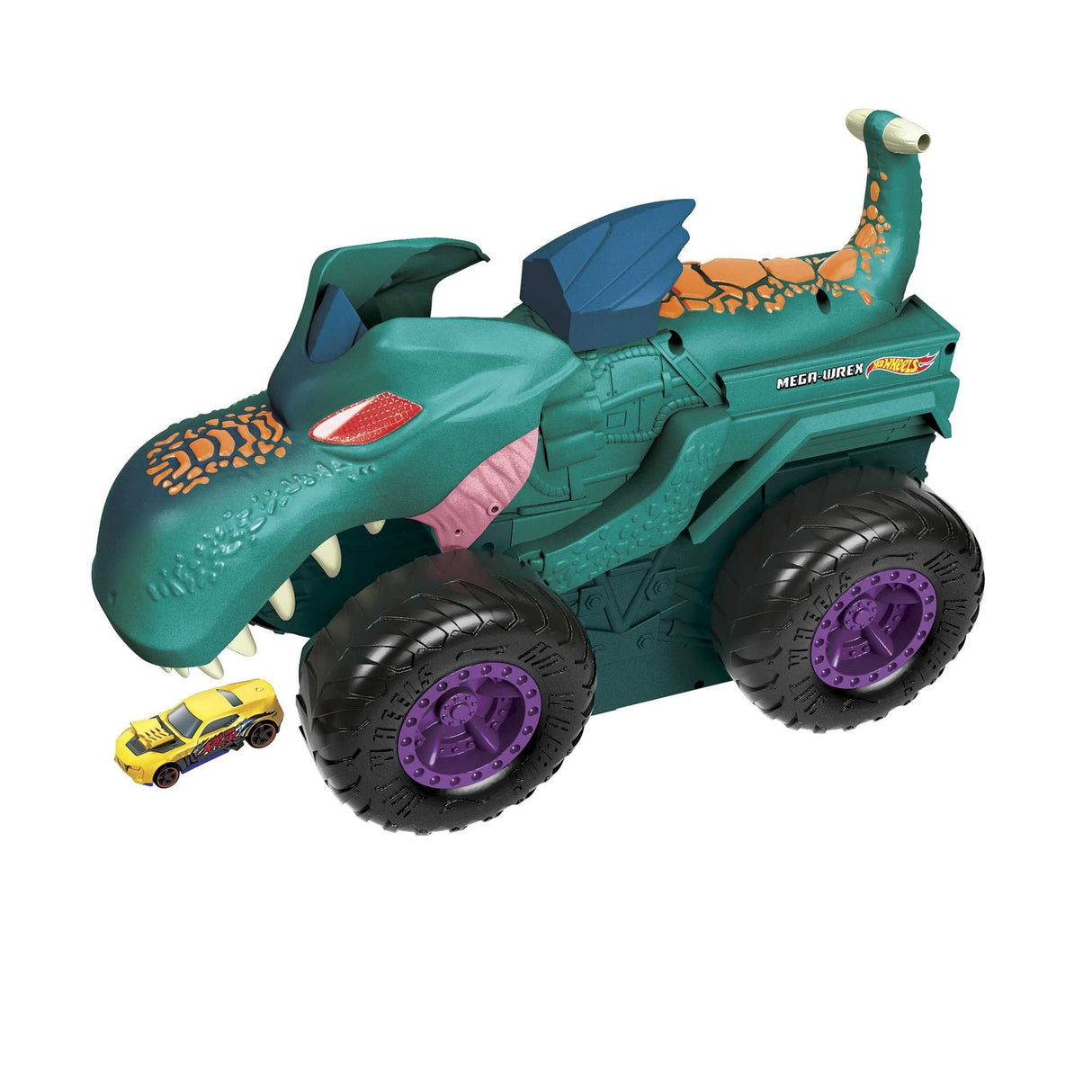 Mattel Hot Wheels Monster Trucks Mega Wrex Pozeracz Aut