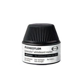 Staedtler Bote De Tinta Para Recarga Rotulador Lumocolor 351 - Capacidad 30ml - Negro