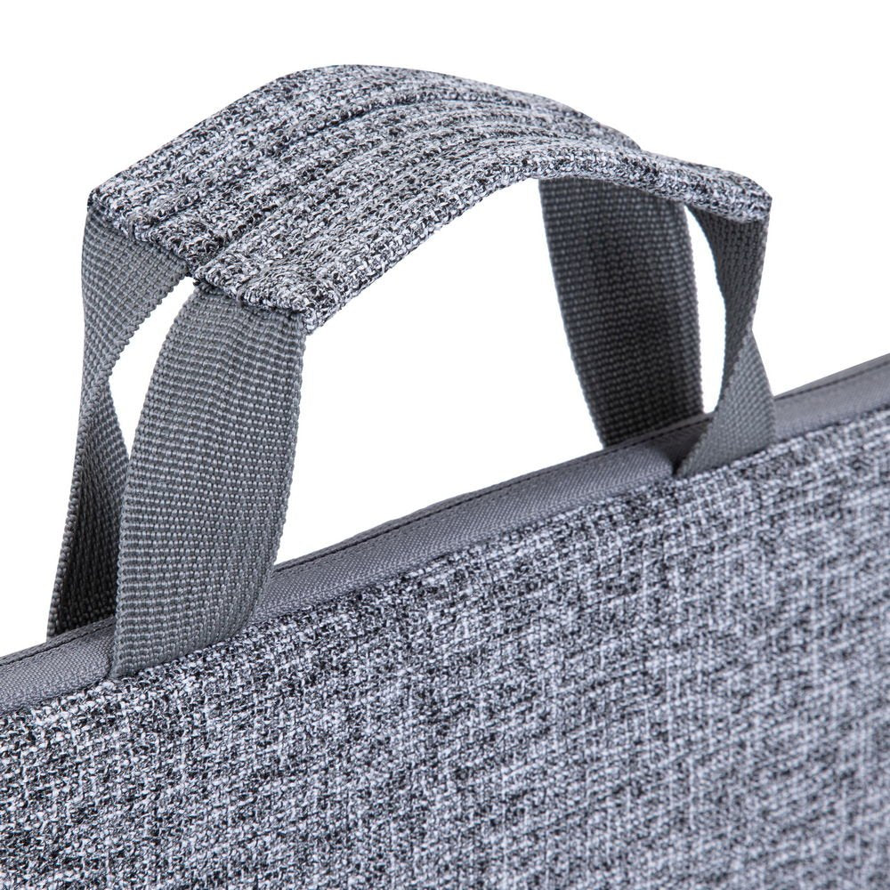 Rivacase 7913 Funda Para Portátil 13.3 Gris Claro Con Asas