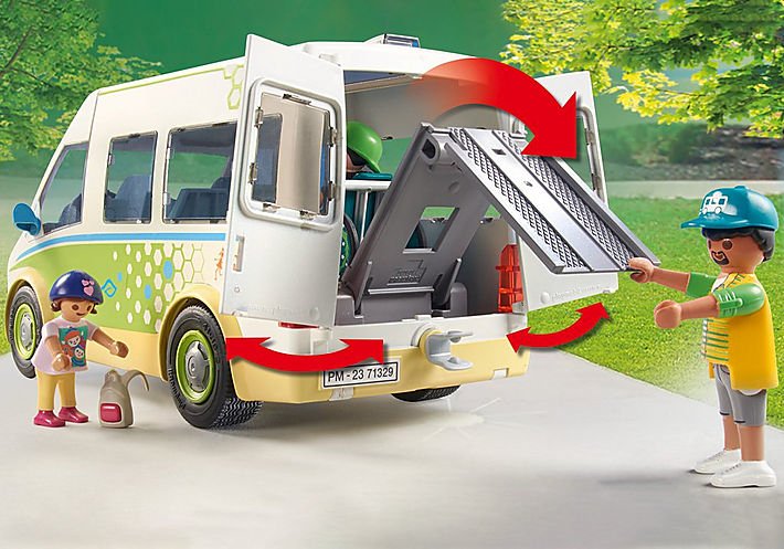 Playmobil 71329 City Life Schulbus, Juguete De Construcción 71329