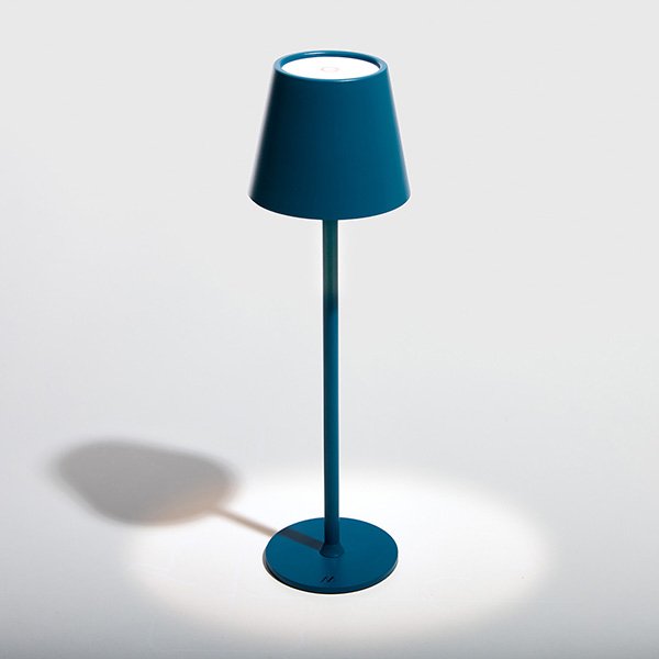 Muitomas Tablelampbl Lámpara De Mesa Led Azul Ártico