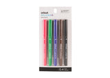 Cricut 2006257 Rotulador Fino Negro, Incoloro, Verde, Púrpura, Rojo 5 Pieza(S)