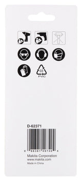 Makita Juego De Brocas Para Madera 1/4" D-62371 D-62371 7 Piezas, 2-8 Mm