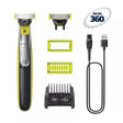 EAN 8720689029117 - Philips QP2834/23 afeitadora Máquina de afeitar de láminas Recortadora Carbón vegetal, Cal imagen 1