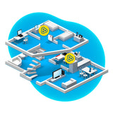 Router  Avm Fritz! Mesh Set 7530ax + Repetidor Ax 1200 20003049