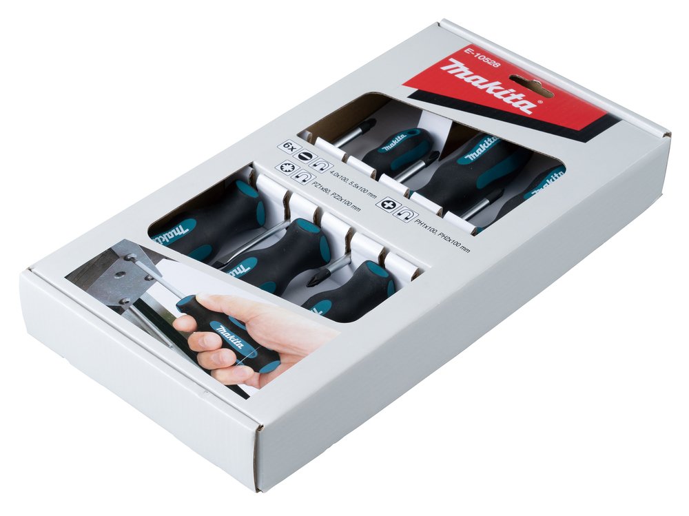 Makita E-10528 Schraubendreher-Set 6-Tlg.