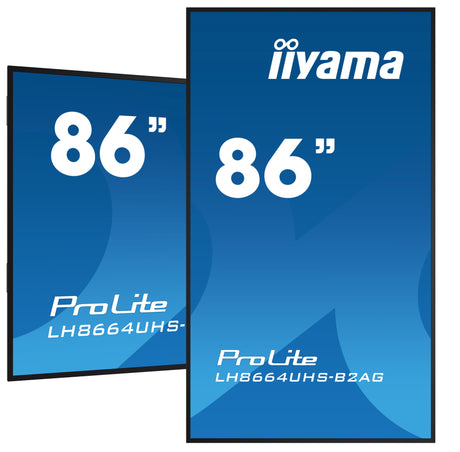 EAN 4948570124916 - iiyama LH8664UHS-B2AG pantalla de señalización Pantalla plana para señalización digital 2,18 m (86") Wifi imagen 5