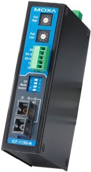 EAN 5703431434295 - Moxa ICF-1150I-M-SC convertidor, repetidor y aislador en serie RS-232 Fibra (SC) imagen 1