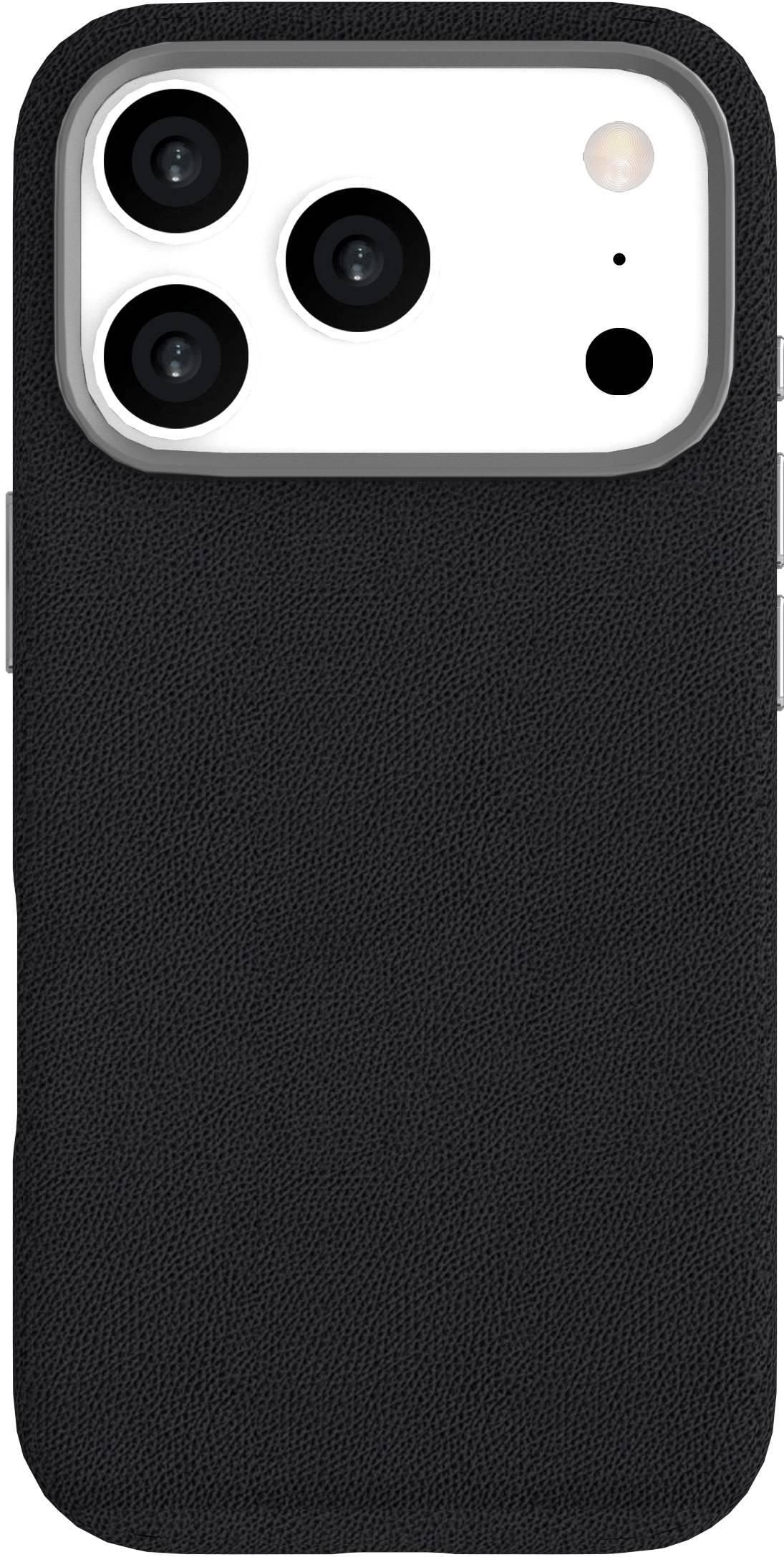 Infinite (Grs) Venice Iphone  17 Pro Black Leather Magnetic