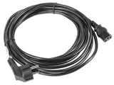 Lanberg Cable De Alimentacion Ca-C13c-11cc-0100-Bk Conectores Schuko / Iec320 C13 10 Metros