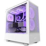 Refrigerador Liquido Cpu Nzxt Kraken 240 Rgb 2x120 Blanco Vent Rgb Display Lcd