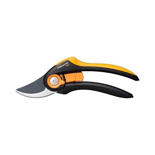 Fiskars Plus Smartfit P541 Tijeras De Podar Evitar Negro, Naranja