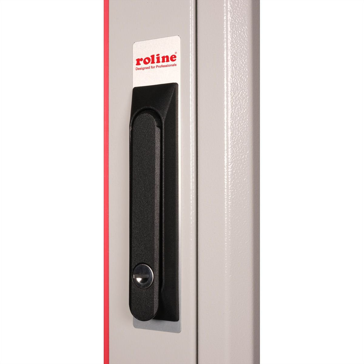 Roline 19-Zoll Netzwerkschrank Pro 42 He, 600x800 Bxt Glastr Grau