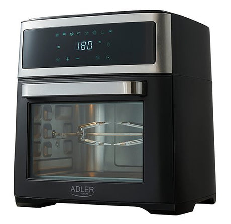 EAN 5903887803168 - Adler AD 6309 freidora Sencillo 13 L Independiente 2500 W Freidora de aire caliente Negro, Plata imagen 2