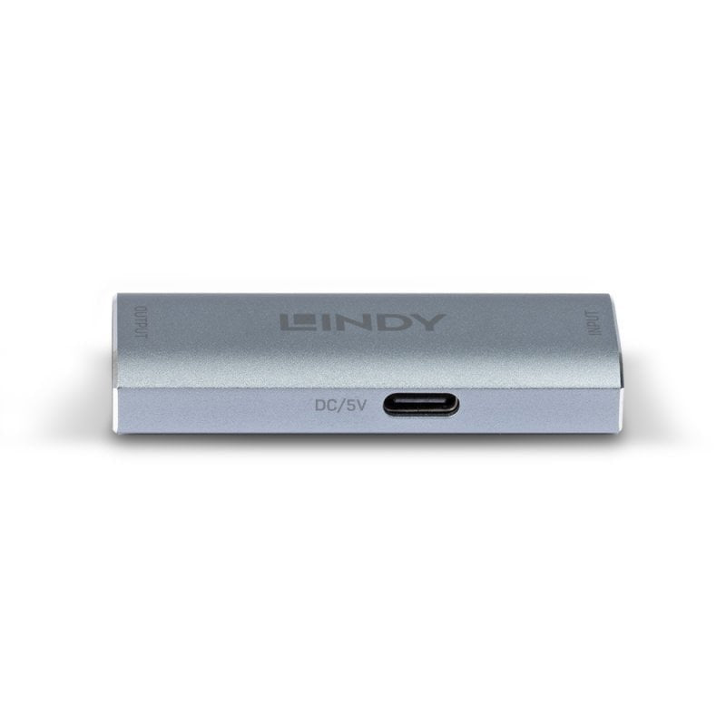 EAN 4002888384216 - Lindy 38421 extensor audio/video Repetidor de señales AV Plata imagen 2