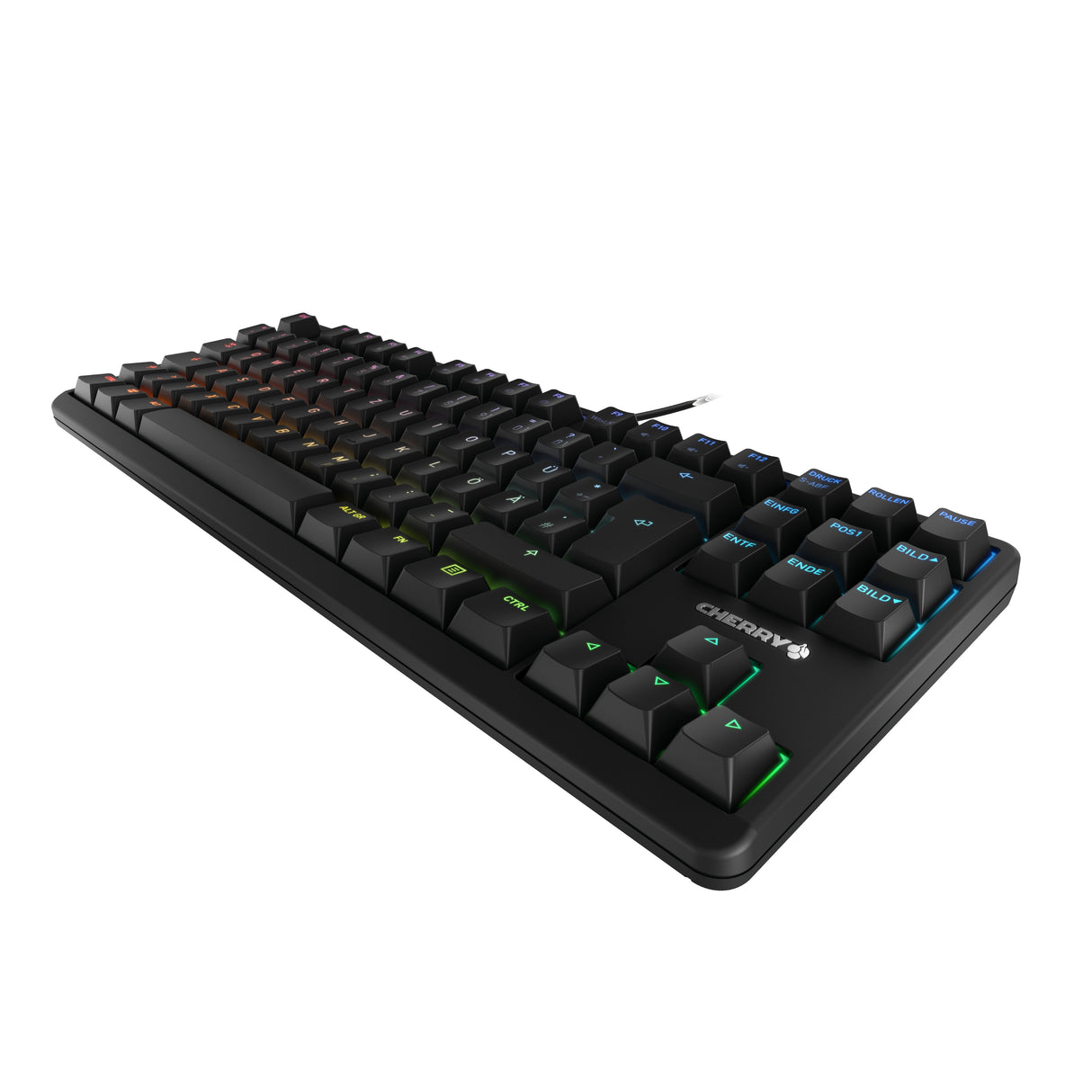 EAN 4025112095566 - CHERRY G80-3000N RGB TKL teclado Universal USB QWERTZ Alemán Negro imagen 1