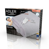 Adler Ad 7425 Manta Eléctrica Y Almohadilla 60 W Gris Poliéster
