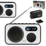 Adler Ad 1906 Digital Radio, Pll Am Fm, White Black
