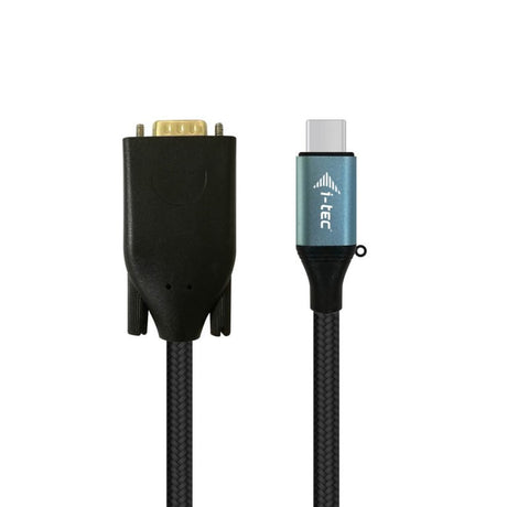 EAN 8595611702655 - i-tec C31CBLVGA60HZ adaptador de cable de vídeo 1,5 m USB Tipo C VGA (D-Sub) Negro, Azul imagen 1