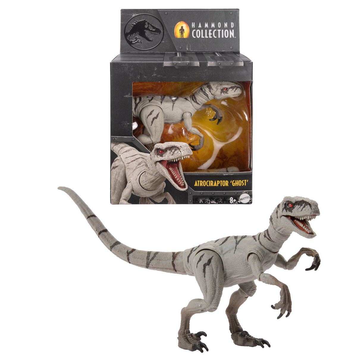 Mattel Jurassic World Hammond Collection - Atrociraptor Ghost Jdj06