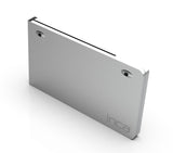 Teclado Aleman Inca Ibk-579bt Bluetooth Metálico, Plata