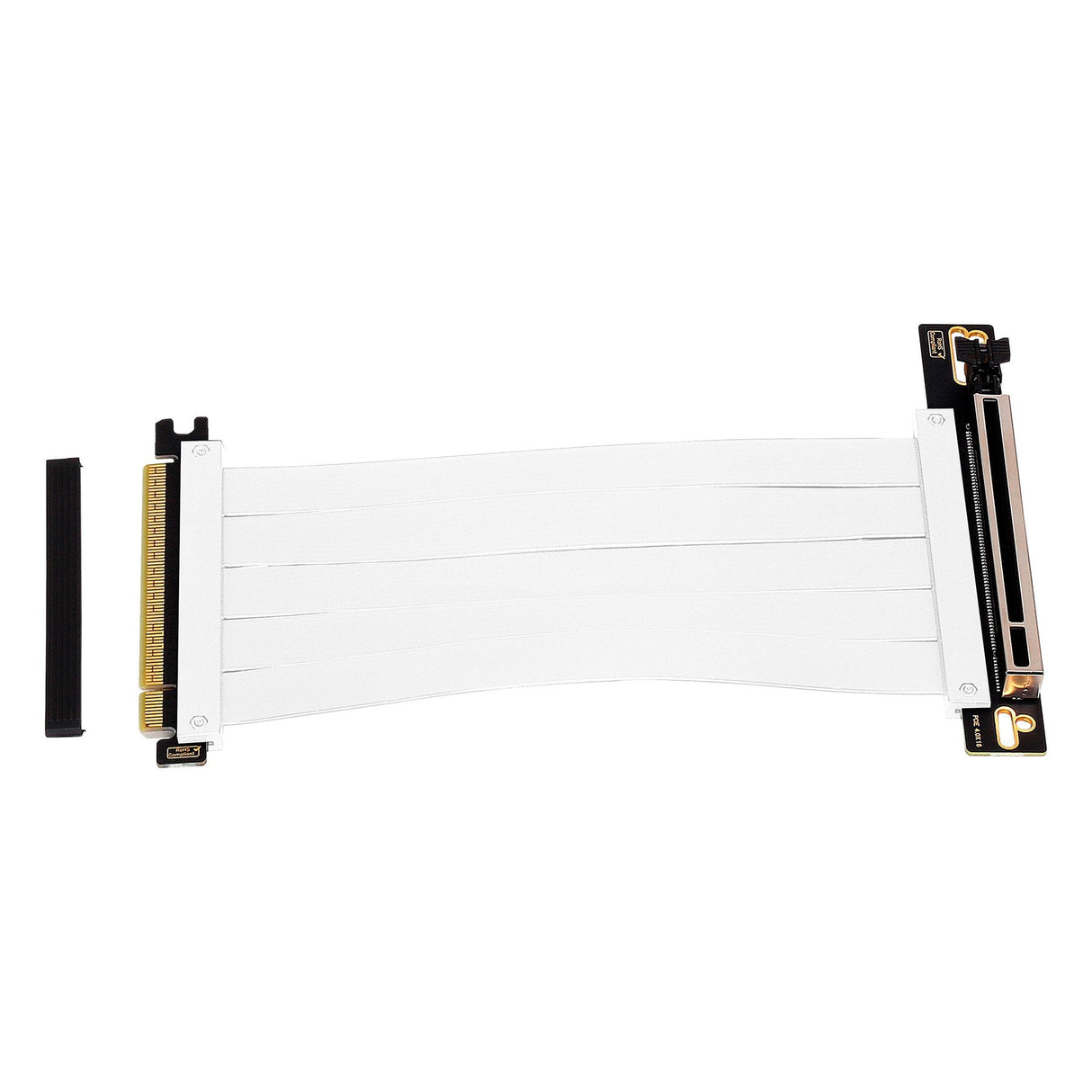 Aisens Cable De Extension Riser Pcie 4.0 X16 Flexible - Blindaje Emi - Longitud 17cm - Blanco