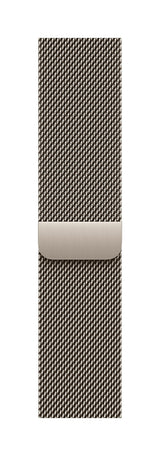Milanaise Armband, Natur, 40mm, One Size