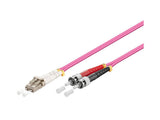 Cable De Red Lwl Duplex Om4 (Multimode, 50 125) Lc St, Lszh, Austauschbare Polarität, 7,5m, Good Connections®