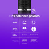 Hp Hyperx Duocast Microphone  4p5e2aa
