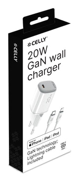 Cargador Gan 1c 20w+ C A Light Cabl