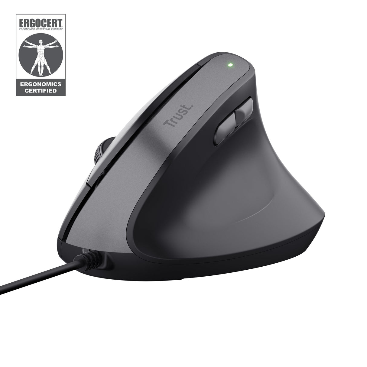 Ratón Ergonómico Trust Bayo Ii Hasta 2400 Dpi