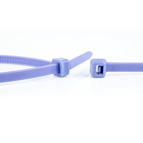 EAN 8717278572178 - WKK 11032771 presilla Brida reutilizable Plástico Púrpura 100 pieza(s) imagen 2
