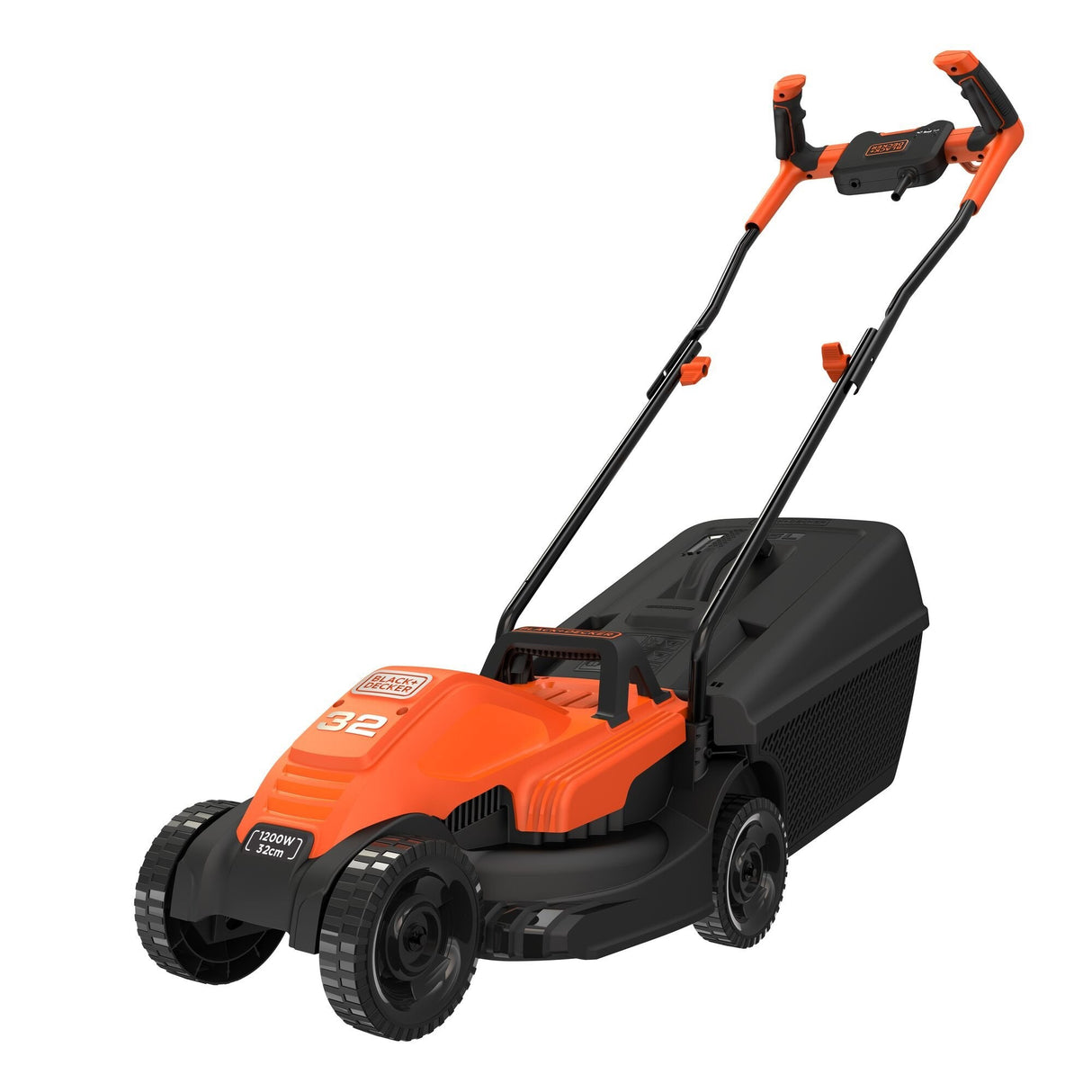 Cortacésped Black+Decker Bemw451bh-Qs  De Empuje A Gasolina Corriente Alterna Negro, Naranja Naranja/Negro