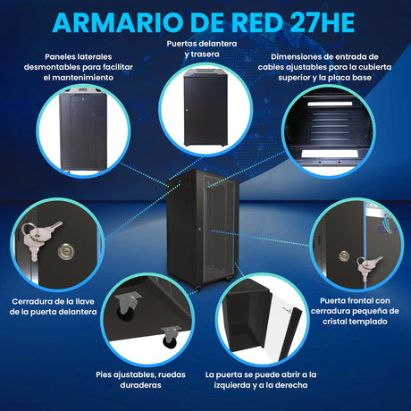 EAN 5903148914404 - Extralink EX.14404 armario rack Rack o bastidor independiente imagen 13