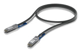 Cable Ubiquiti 100g Dac-Qsfp28 Negro, 0,5 Metros Uacc-Dac-Qsfp28-0.5m