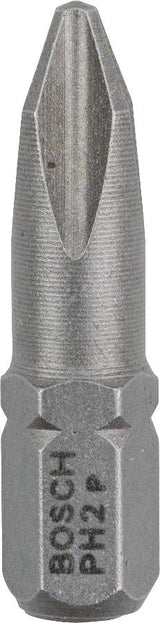 Punta De Destornillador Bosch Professional Ph2, 25 Mm, 100 Piezas 2607001514